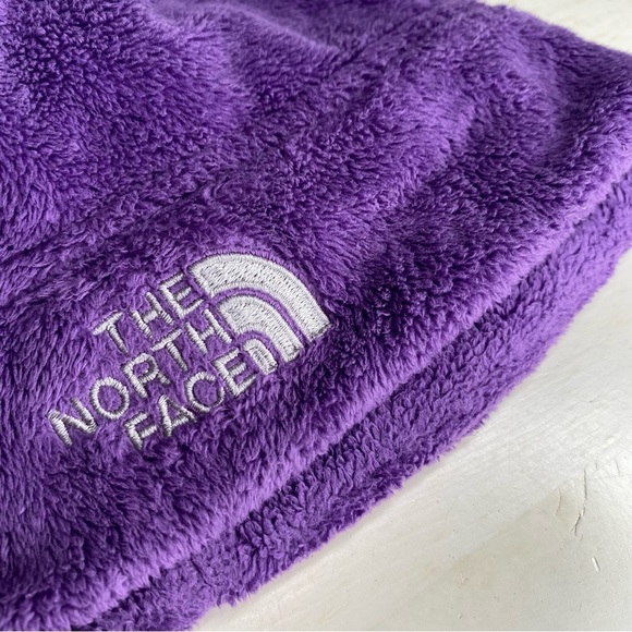 The North Face Purple Fuzzy Winter Hat - Picture 2 of 6